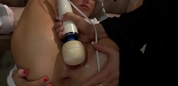  Nun submissive ass toyed